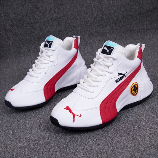 ć36-44ćZapatos casuales de moda del mismo estilo Zapatos deportivos de cuero PU para hombres y mujeres - EspaƱa