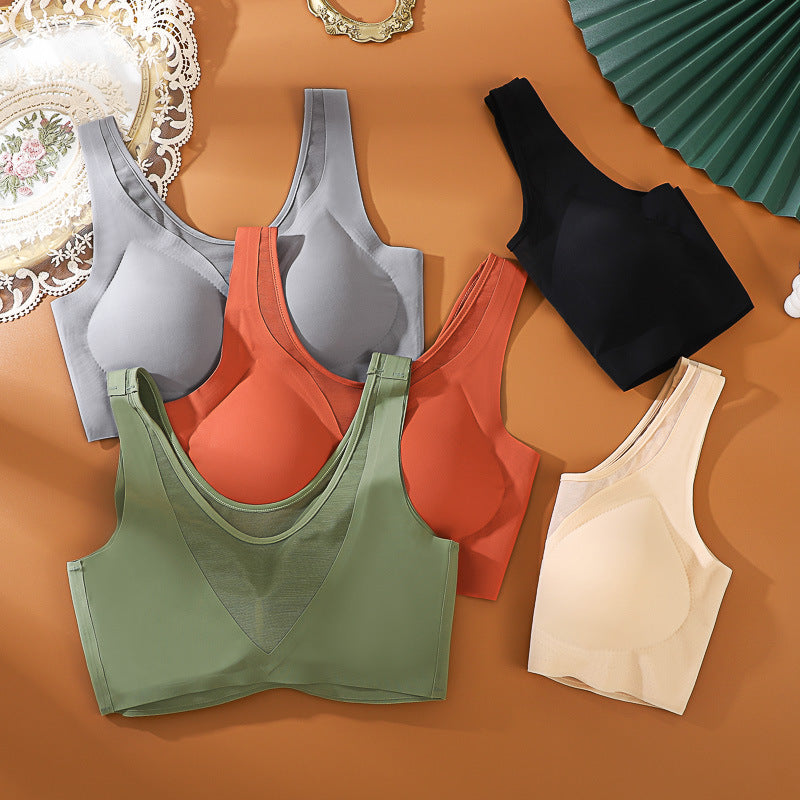 Women's One Piece Breast Control Anti-Sagging Bra