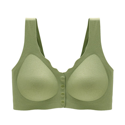 Front-Clasp Anti-Sagging Vest-Style Plus Size Bra