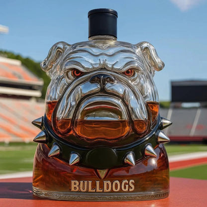 Bulldogs Whisky Bottle