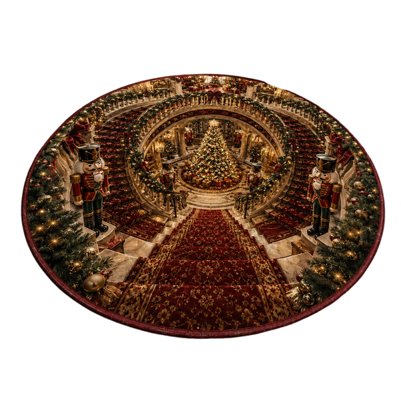Graddi Christmas 3D Illusion Rug