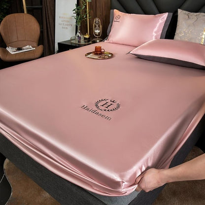 Free Pillowcase & 49% OFF🎁-Ice Silk Bed Sheet