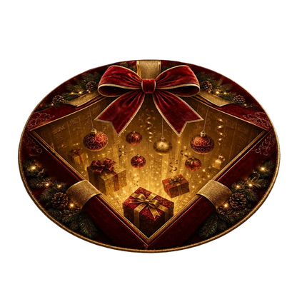 Graddi Christmas 3D Illusion Rug