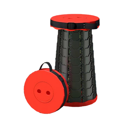 Grishay FlipSeat™ Telescoping Fishing Stool