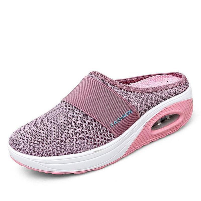 【35-43】2024 Zapatos de malla con colchón de aire, zapatos de malla hueca - España