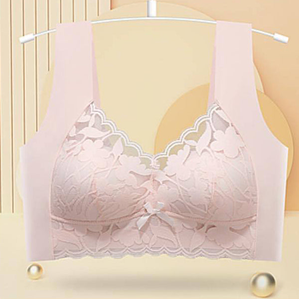 Women's Ultra-thin Lace Comfortable Fixed Cup Anti-sagging Underwear