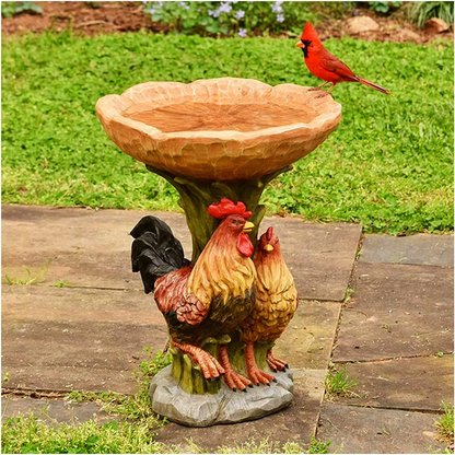 Last Sale 49% OFF🎄Resin Sculpture Bird Feeders
