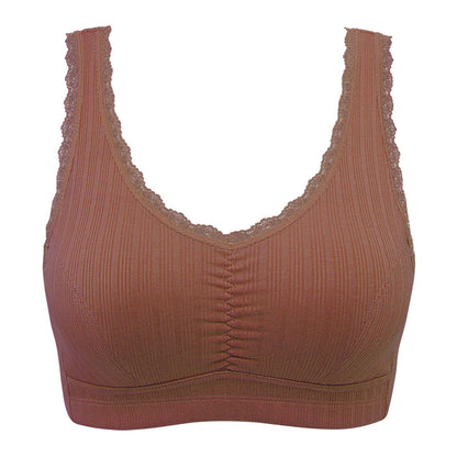 Women's threaded cotton underwear