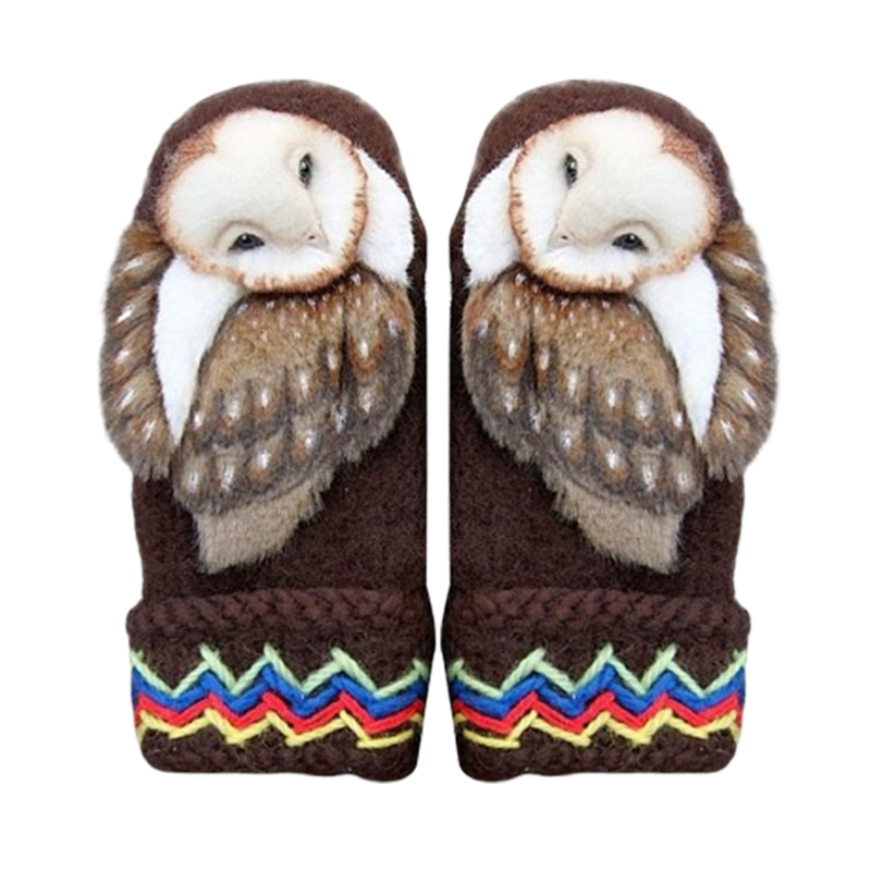 Grishay OwlKnits Mittens